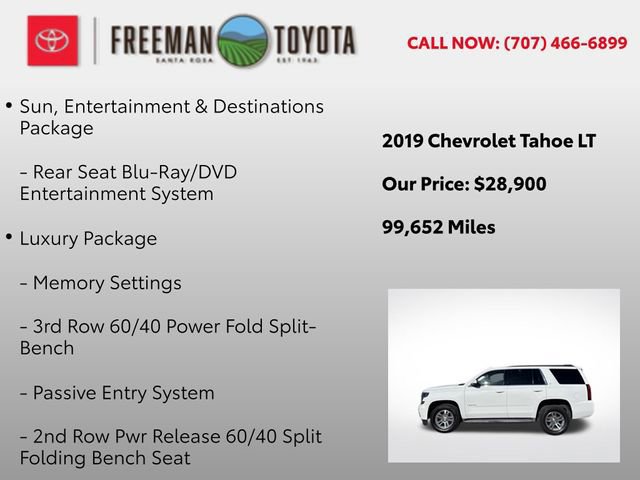 Used 2019 Chevrolet Tahoe LT AWD/4WD image 12