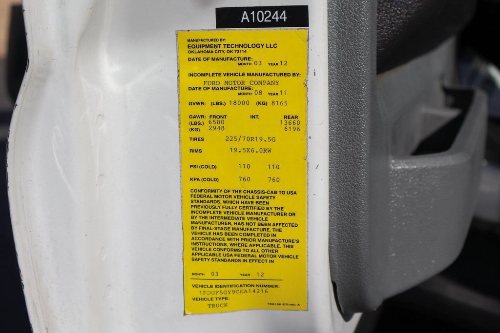 Used 2012 Ford F550 Luxury w/ PWR Equipment Group RWD image 50