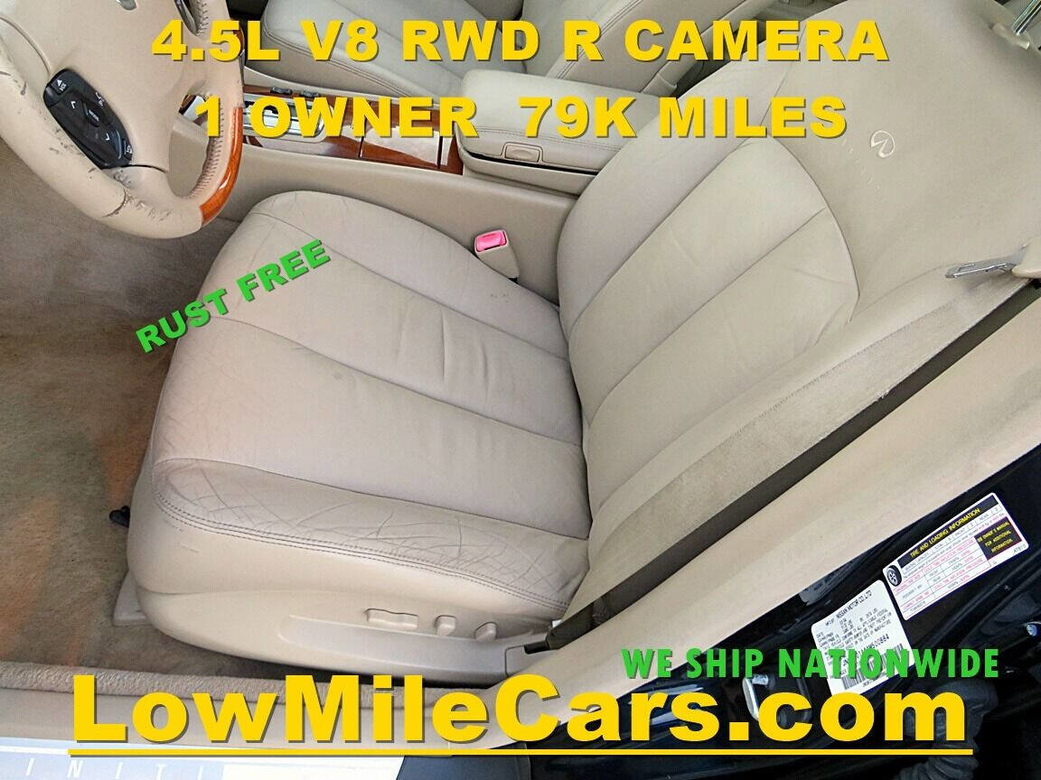 Used 2004 INFINITI Q45 Luxury RWD image 60