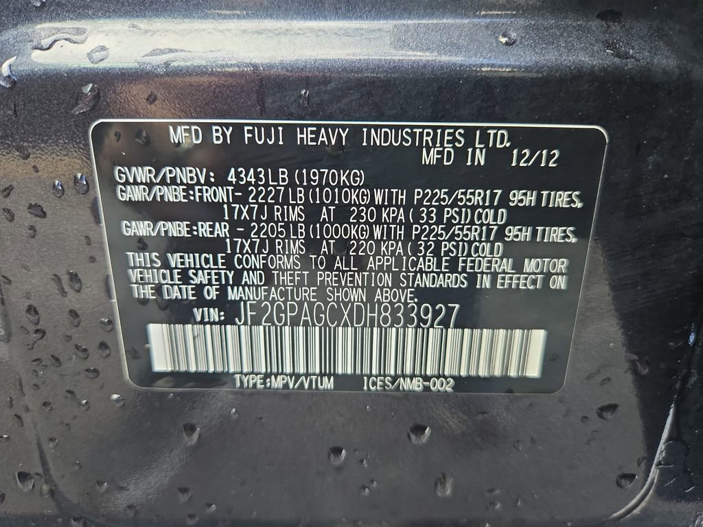 Used 2013 Subaru Crosstrek 2.0i Limited w/ Popular Pkg 2 image 29