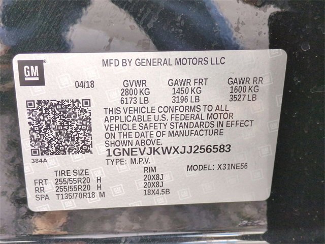 Used 2018 Chevrolet Traverse Premier w/ Redline Edition image 35