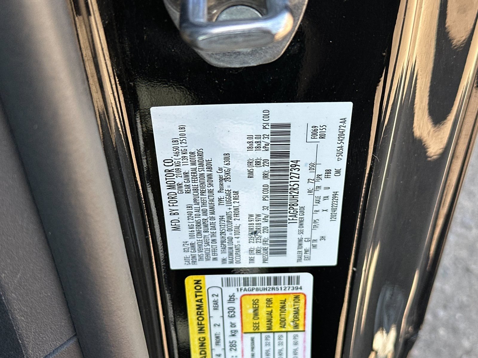 Used 2024 Ford Mustang Premium RWD image 26