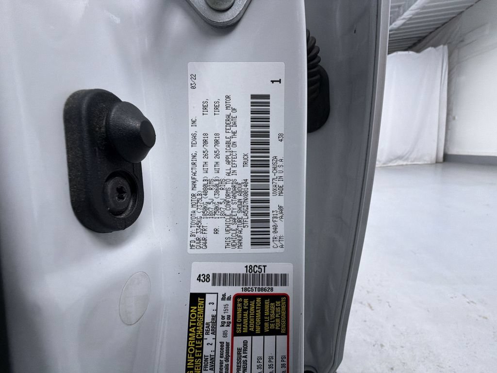 Certified 2022 Toyota Tundra SR5 w/ SR5 Convenience Package AWD/4WD image 25