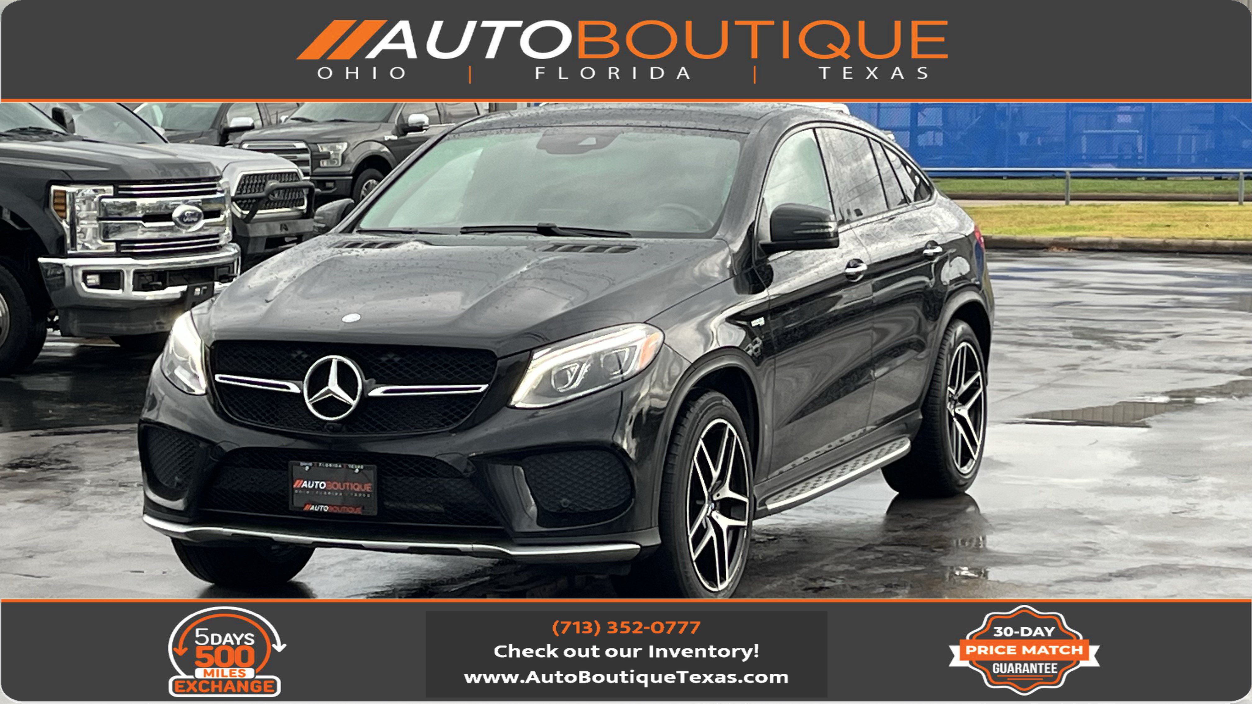 Used 2017 Mercedes-Benz GLE 43 AMG 4MATIC Coupe
