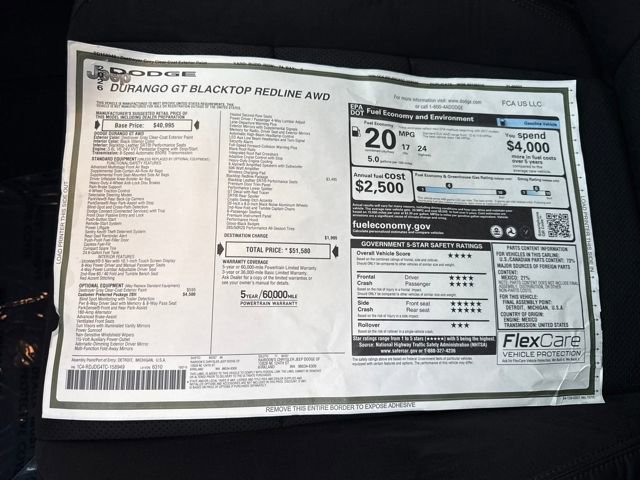 New 2026 Dodge Durango GT image 32