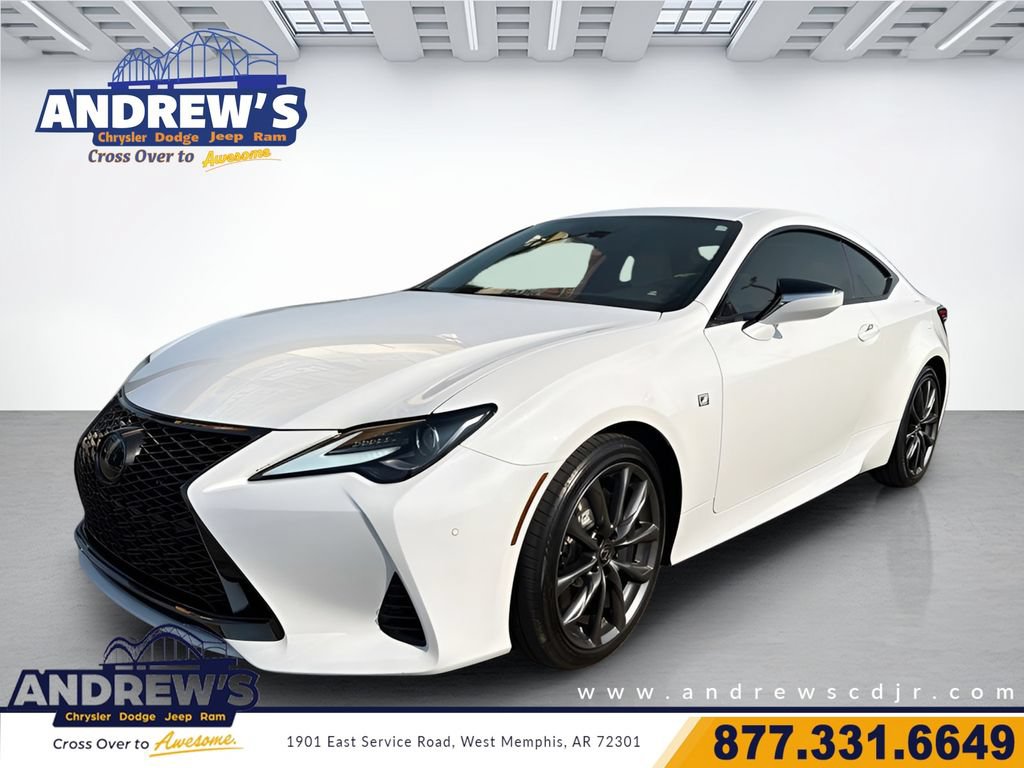 Used 2022 Lexus RC 300 F Sport w/ Accessory Package