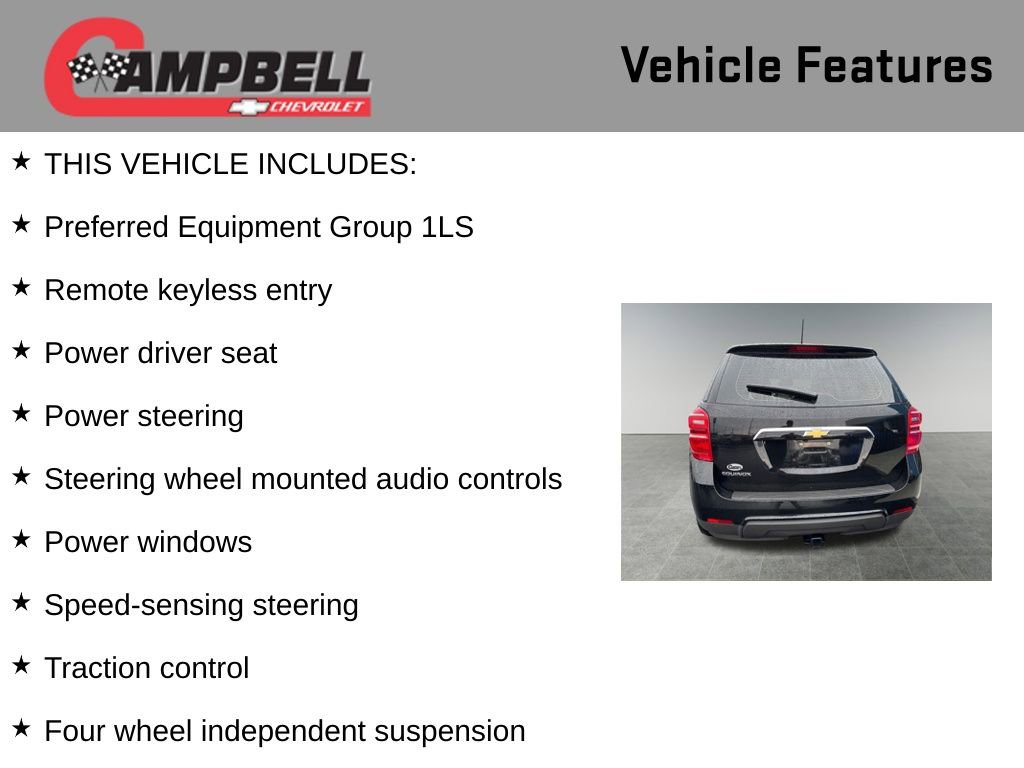 Used 2017 Chevrolet Equinox LS image 5