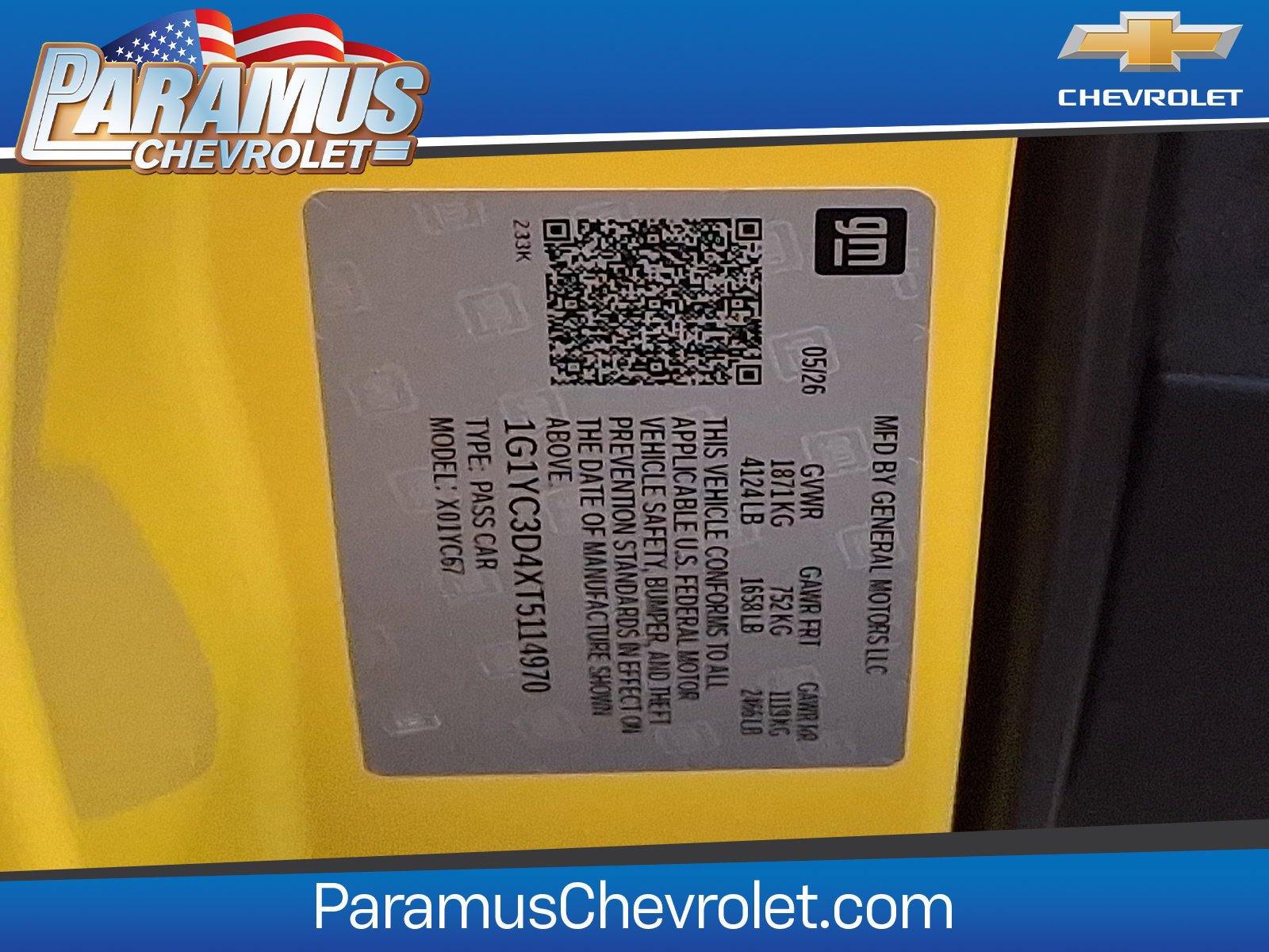New 2026 Chevrolet Corvette Stingray Premium Conv w/ Stealth Interior Trim Package RWD image 13
