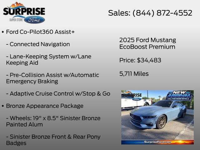 Used 2025 Ford Mustang Premium RWD image 13