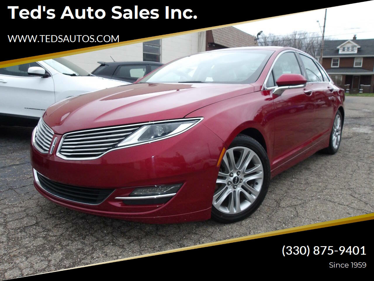 Used 2014 Lincoln MKZ AWD w/ Equipment Group 102A Reserve