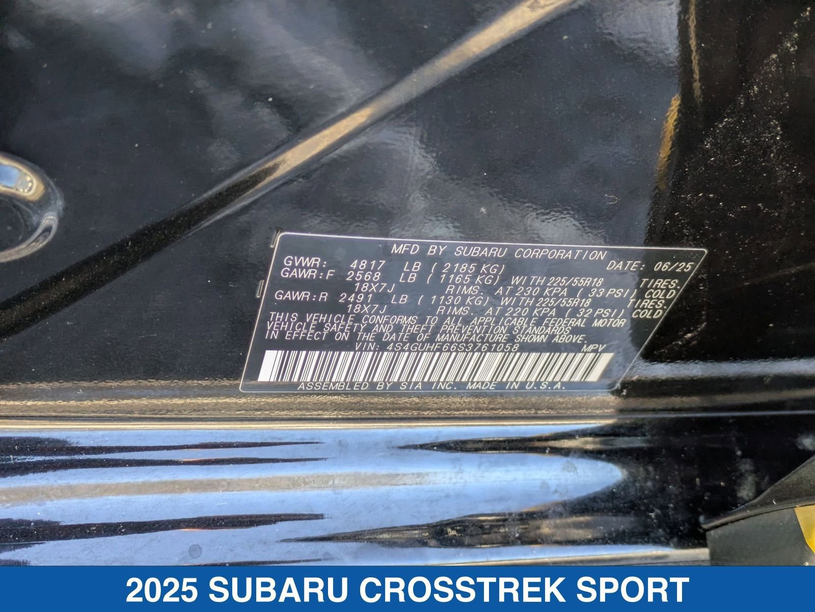 Certified 2025 Subaru Crosstrek 2.5i Sport image 50