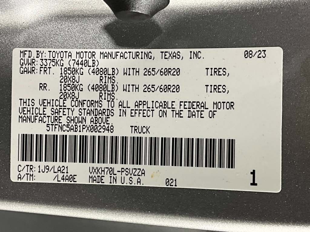 Used 2023 Toyota Tundra Platinum image 30