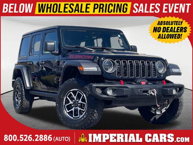 Used 2025 Jeep Wrangler Unlimited Rubicon w/ Steel Bumper Group image 1