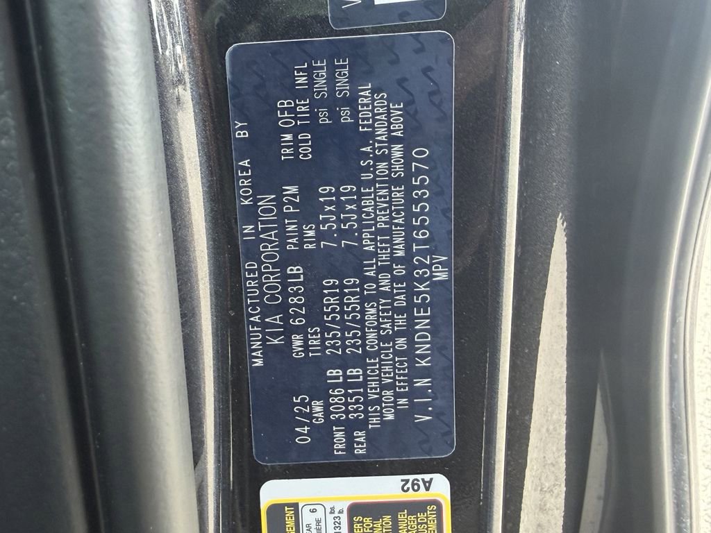 New 2026 Kia Carnival SX Prestige image 29