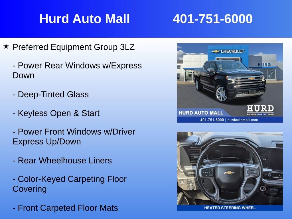 Certified 2024 Chevrolet Silverado 1500 High Country w/ Technology Package image 12