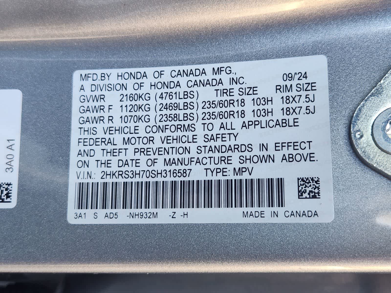 Used 2025 Honda CR-V EX-L image 33