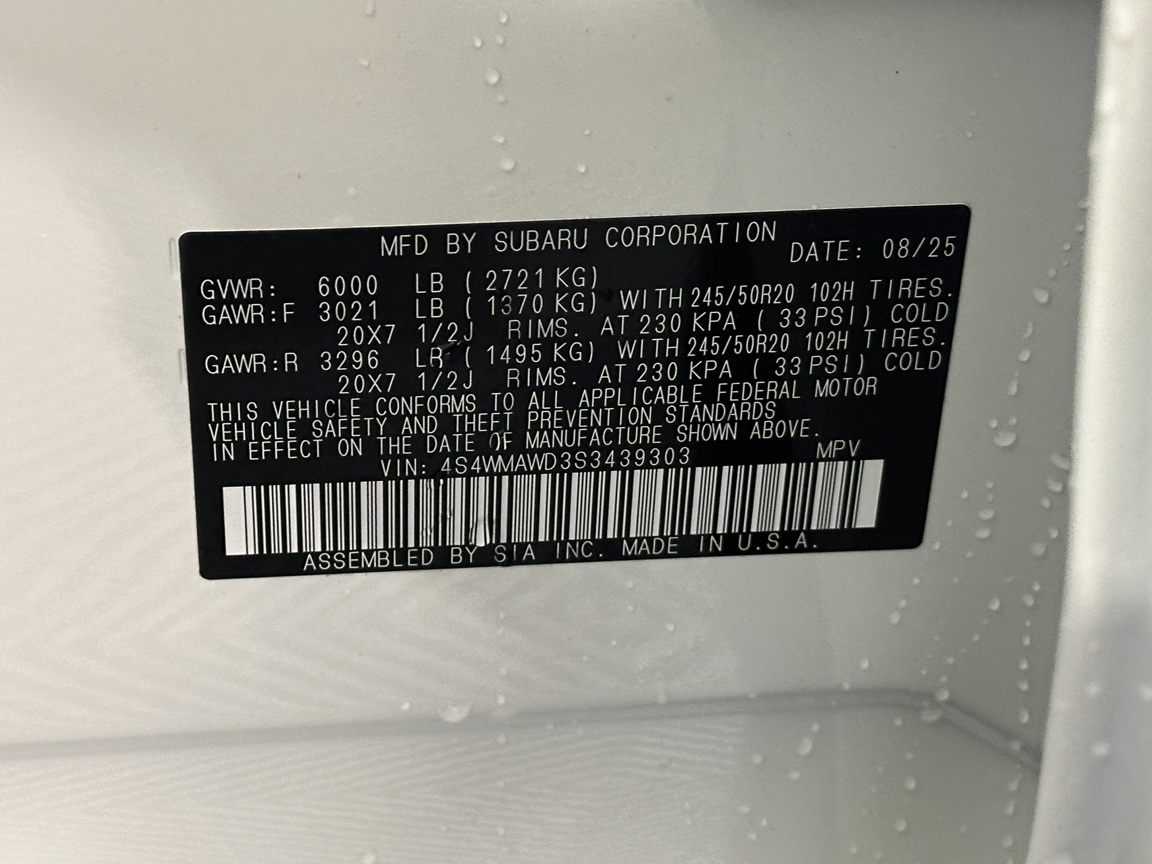 New 2025 Subaru Ascent Bronze Edition w/ Popular Package #2 image 25