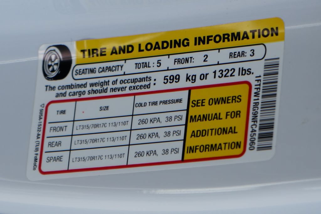 Used 2022 Ford F150 Raptor w/ Equipment Group 801A High AWD/4WD image 53