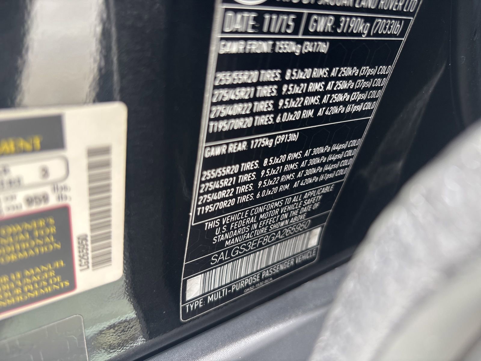 Used 2016 Land Rover Range Rover Long Wheelbase Supercharged image 11