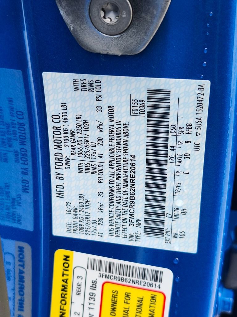 Certified 2022 Ford Bronco Sport Big Bend image 32