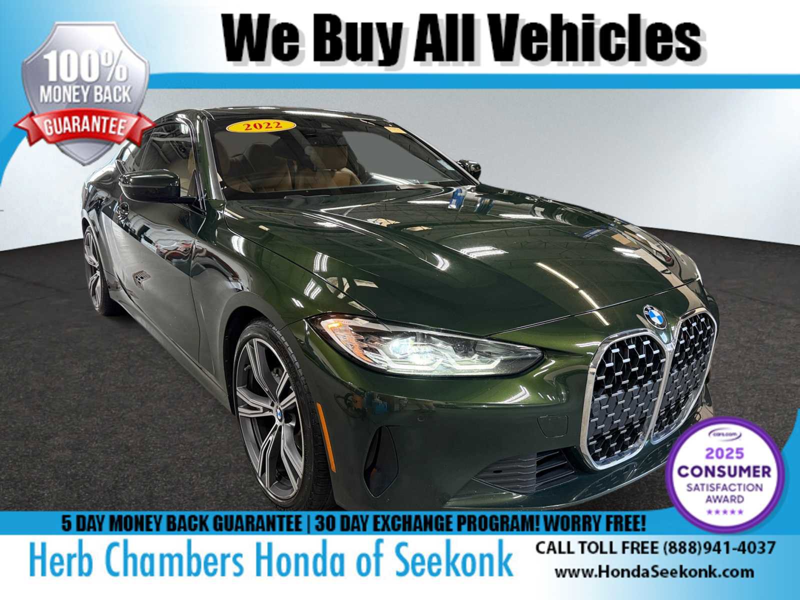 Used 2022 BMW 430i xDrive Coupe w/ Premium Package