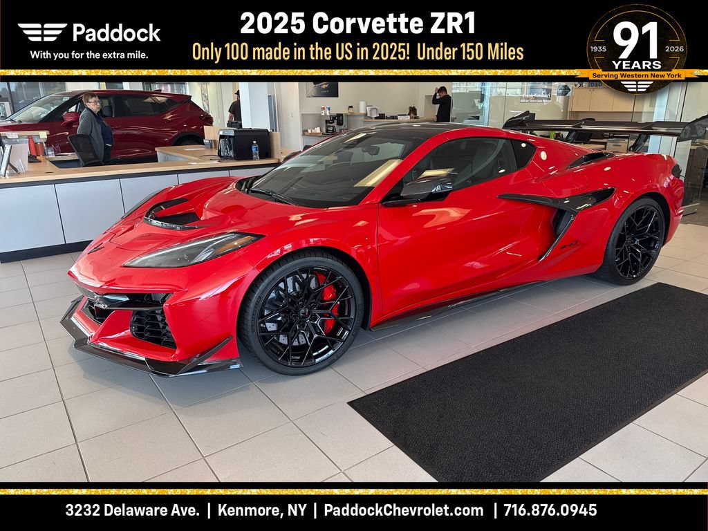 Used 2025 Chevrolet Corvette ZR1 w/ ZR1 Carbon Fiber Aero Package