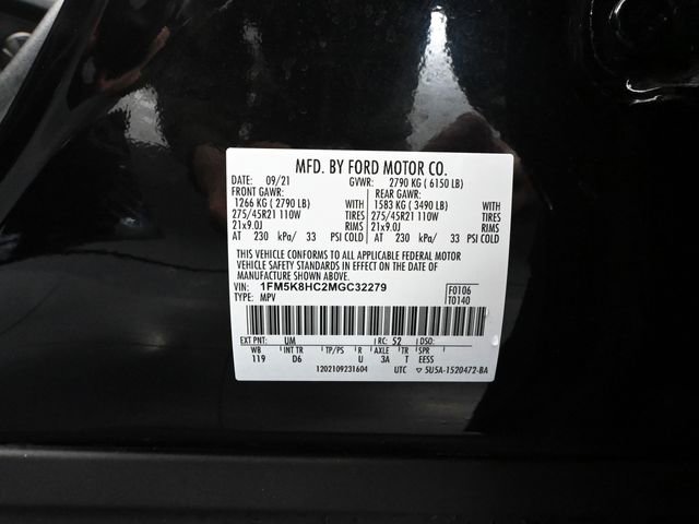 Used 2021 Ford Explorer Platinum w/ Equipment Group 601A image 54