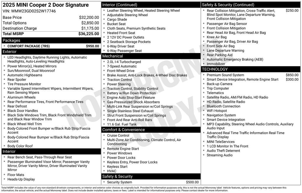 Certified 2025 MINI Cooper S image 37