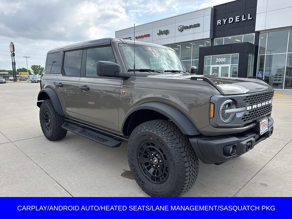 New 2026 Ford Bronco Badlands w/ Sasquatch Package