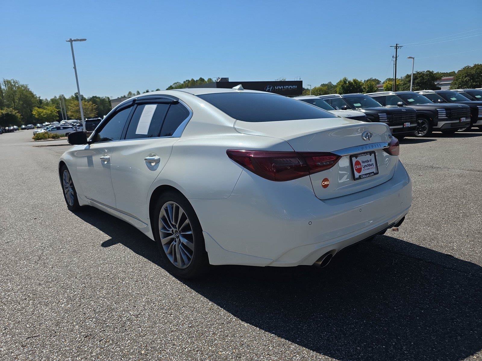 Used 2023 INFINITI Q50 Luxe w/ Cargo Package RWD image 4