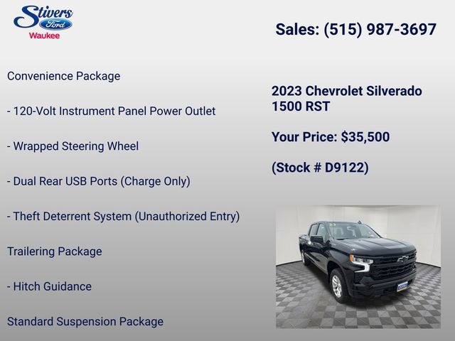 Used 2023 Chevrolet Silverado 1500 RST AWD/4WD image 40
