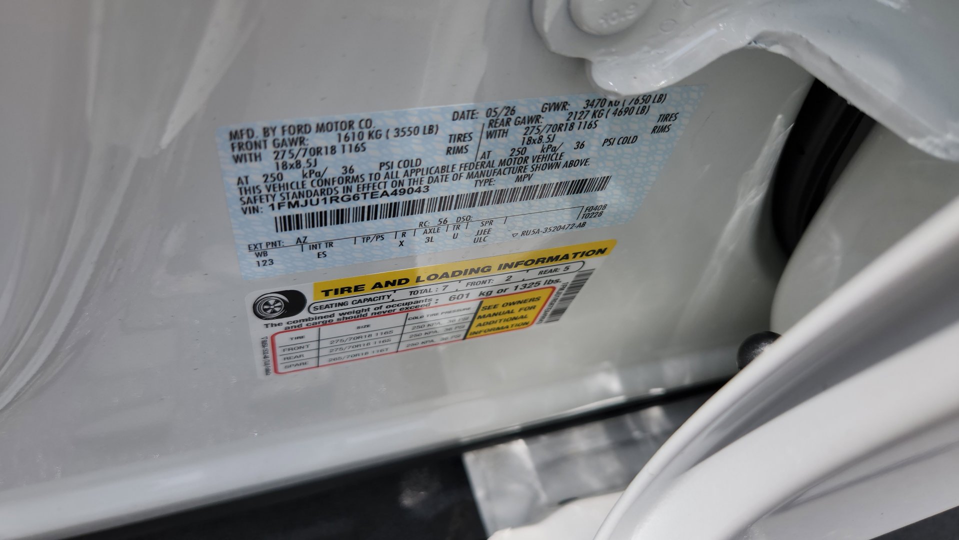 New 2026 Ford Expedition Tremor AWD/4WD image 21