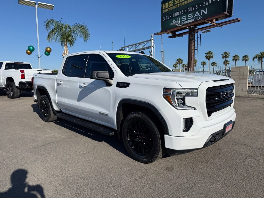 Used 2022 GMC Sierra 1500 Elevation w/ LPO, Elevation Black Package AWD/4WD image 1
