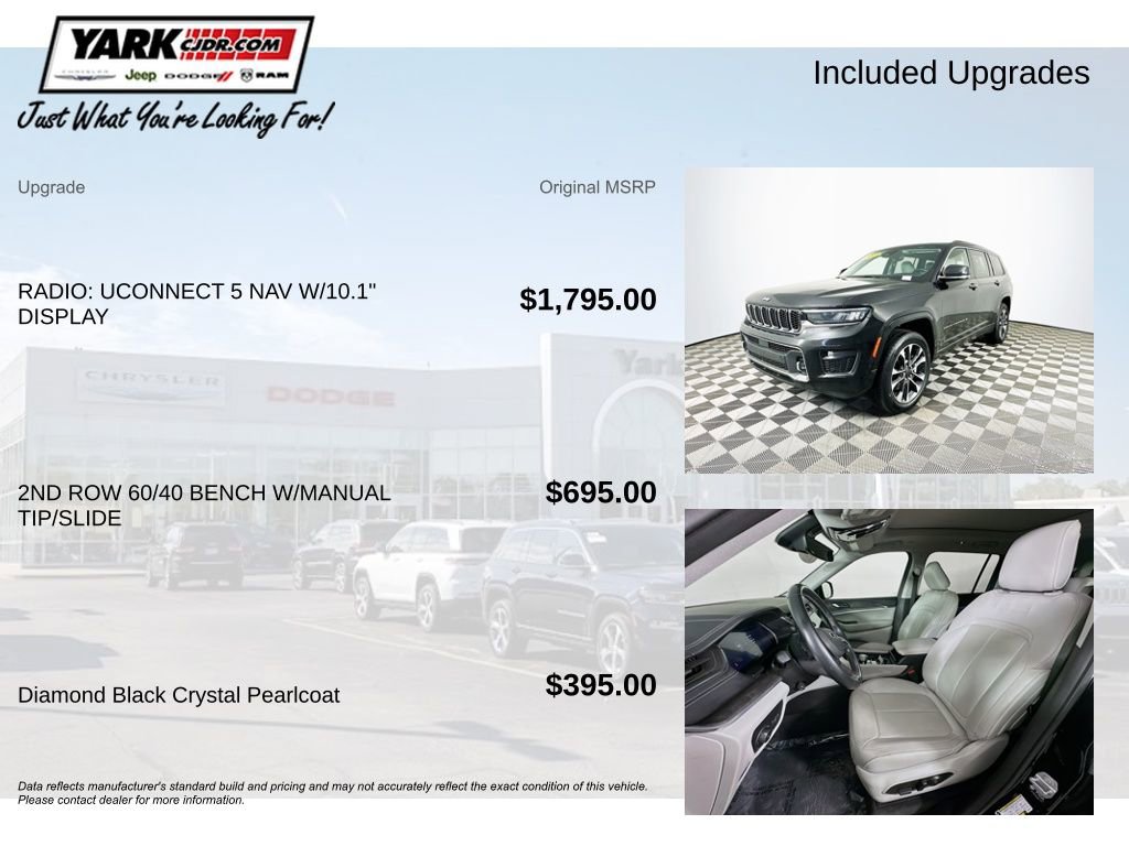 Certified 2021 Jeep Grand Cherokee L Overland image 5