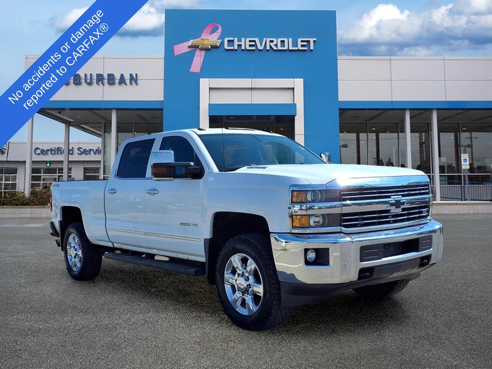 Used 2015 Chevrolet Silverado 2500 LTZ w/ Duramax Plus Package AWD/4WD image 3