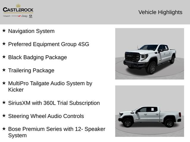 Used 2026 GMC Sierra 1500 AT4X w/ LPO, Black Badging Package AWD/4WD image 2