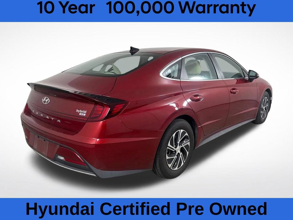 Used 2023 Hyundai Sonata Blue FWD image 3