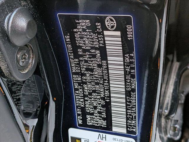 Used 2018 Toyota Avalon XLE Premium w/ All Weather Liner Package FWD image 25