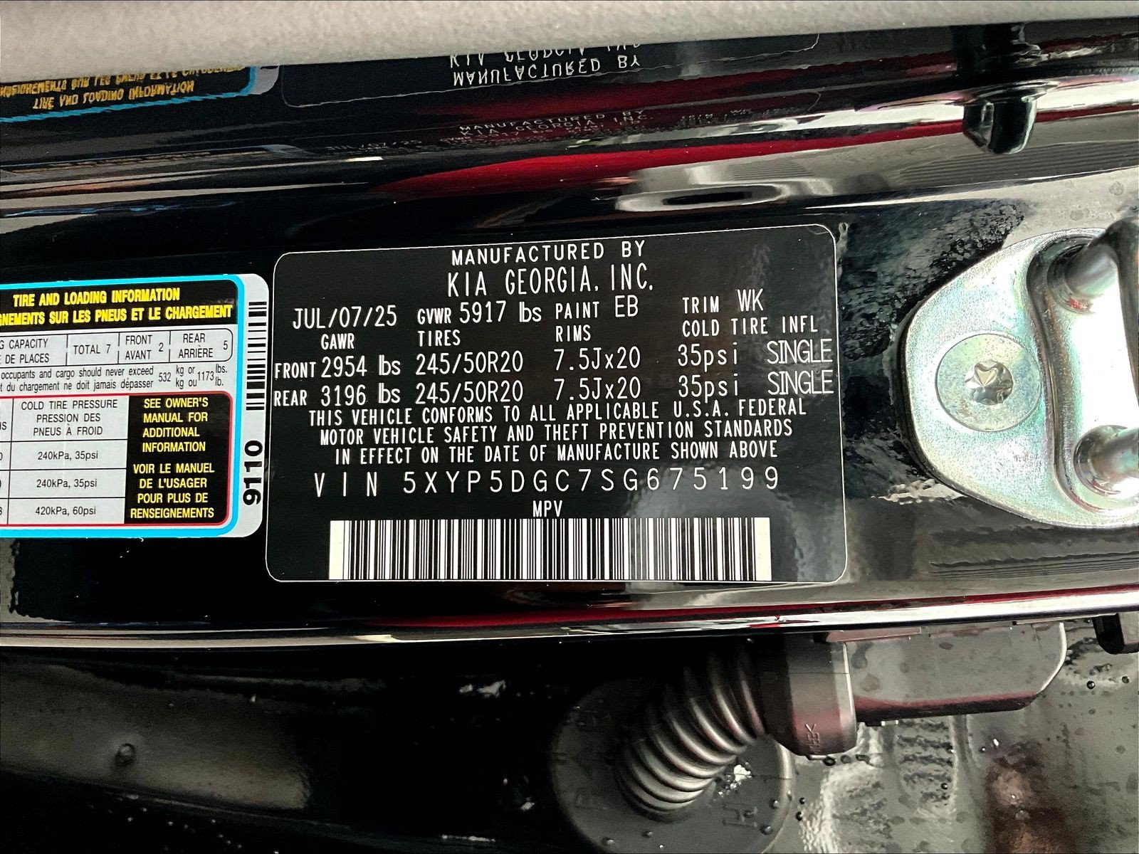 Certified 2025 Kia Telluride SX X-Line AWD/4WD image 19