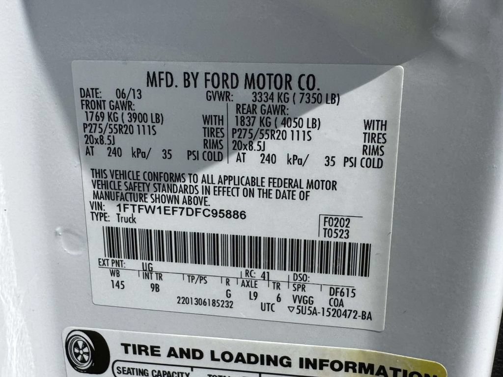 Used 2013 Ford F150 Platinum AWD/4WD image 28