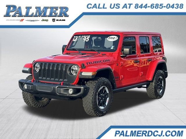 Certified 2022 Jeep Wrangler Unlimited Rubicon w/ Steel Bumper Group AWD/4WD image 1