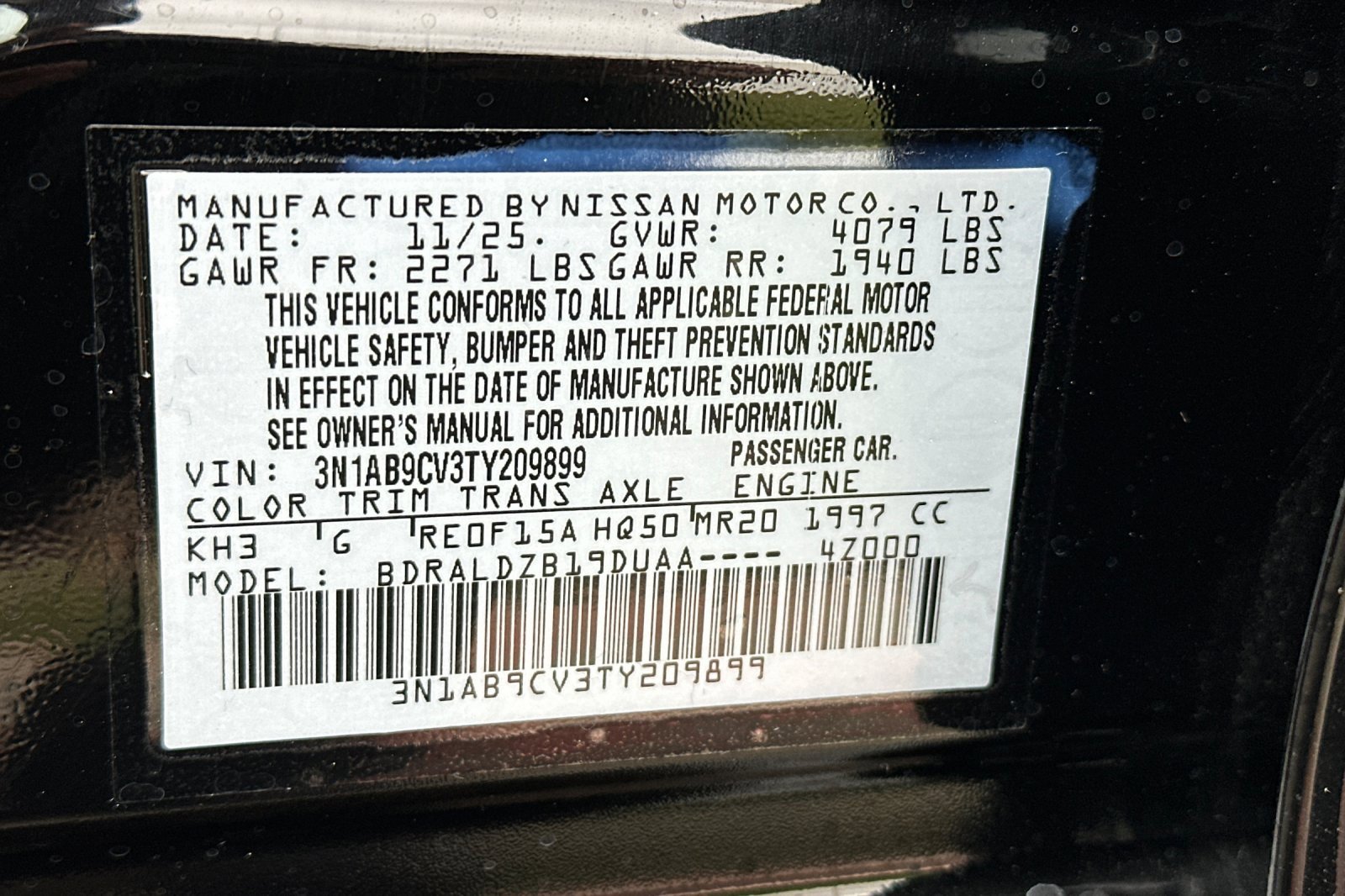 New 2026 Nissan Sentra SV w/ Floor Mat Package image 22