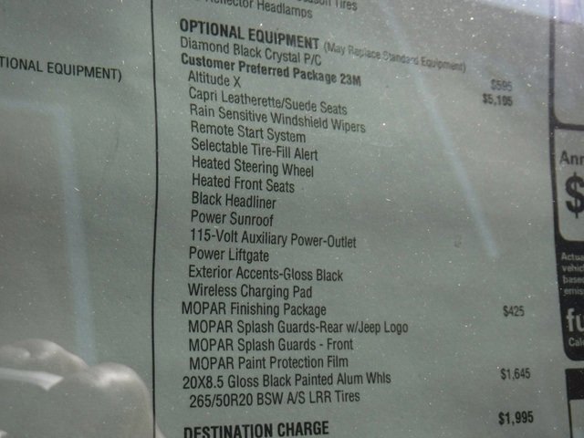 New 2025 Jeep Grand Cherokee Altitude image 40