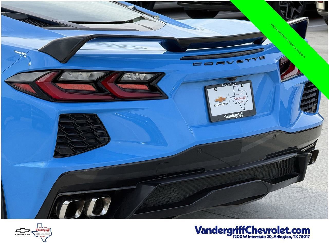 Used 2020 Chevrolet Corvette Stingray Premium Cpe w/ 3LT Preferred Equipment Group RWD image 6