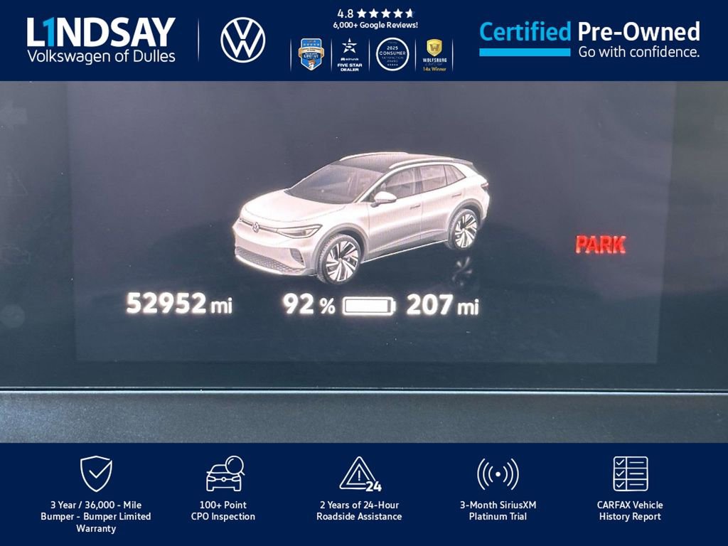 Used 2021 Volkswagen ID.4 Pro S w/ Gradient Package image 25