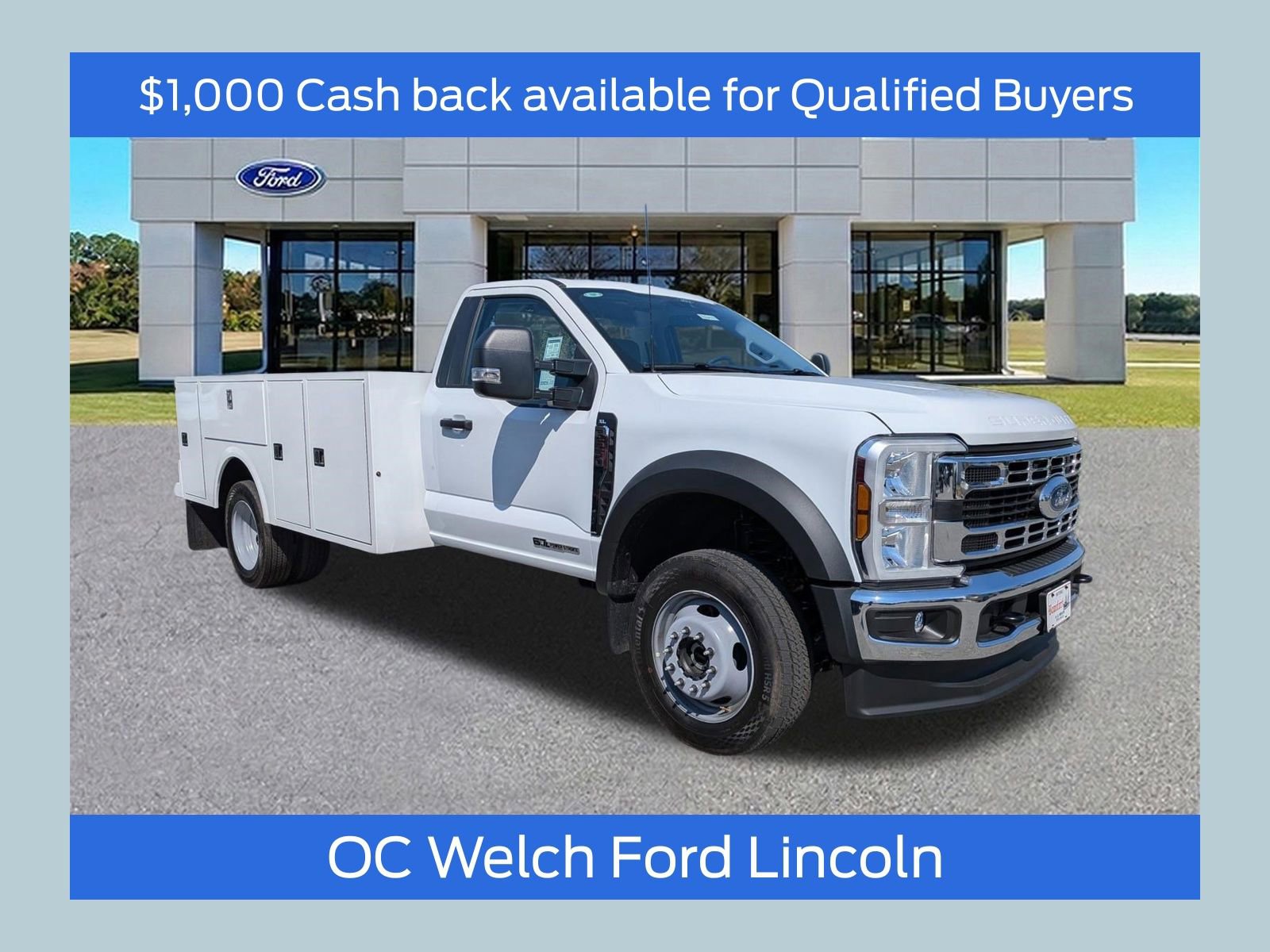 New 2026 Ford F550 4x4 Regular Cab Super Duty w/ XL Chrome Package image 1