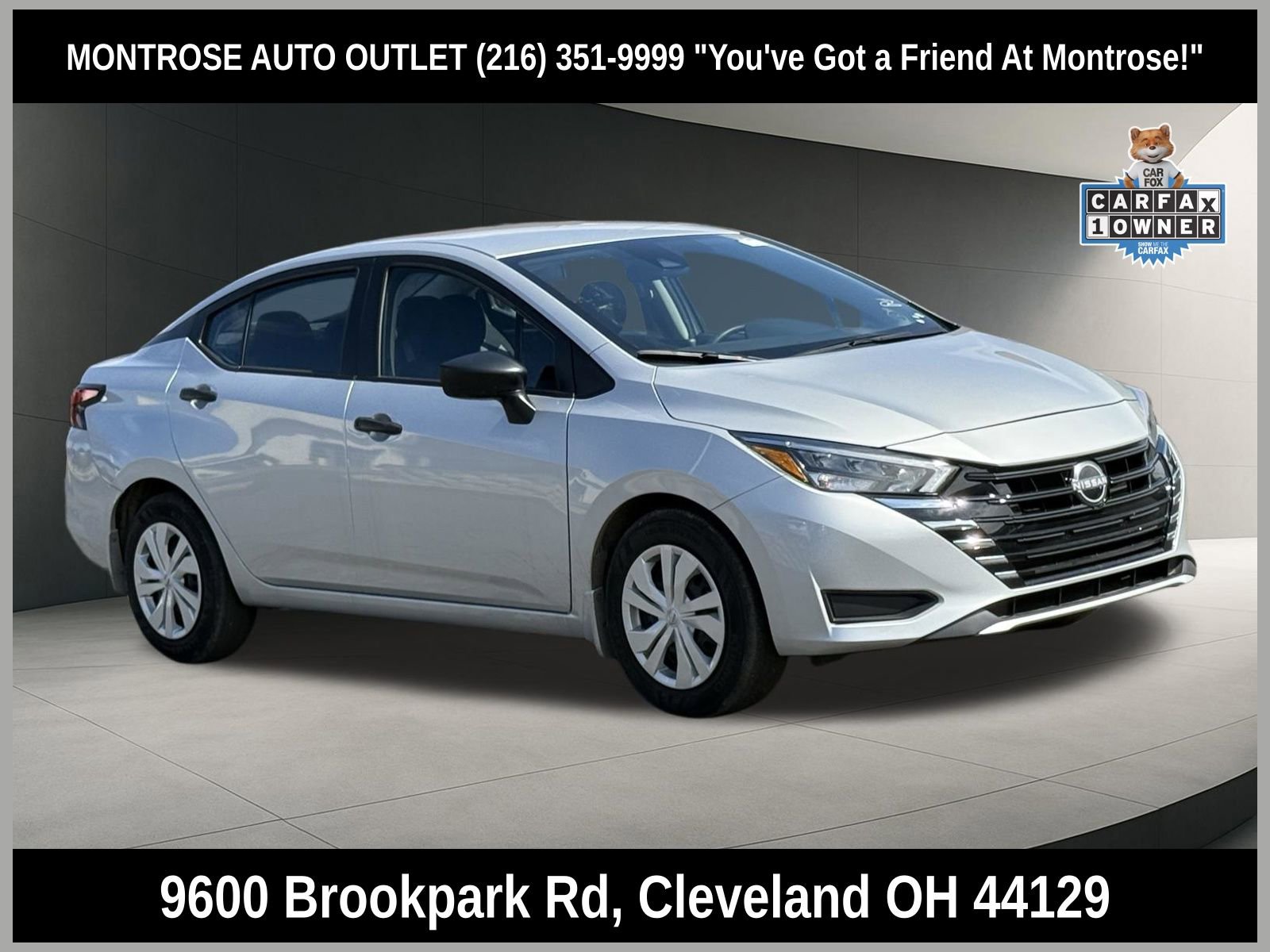 Used 2025 Nissan Versa S w/ Trunk Package