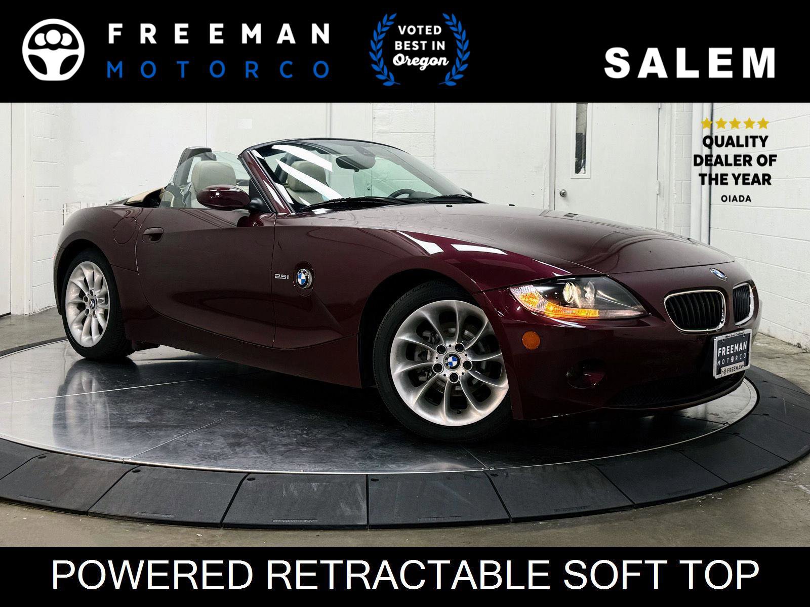 Used 2005 BMW Z4 2.5i