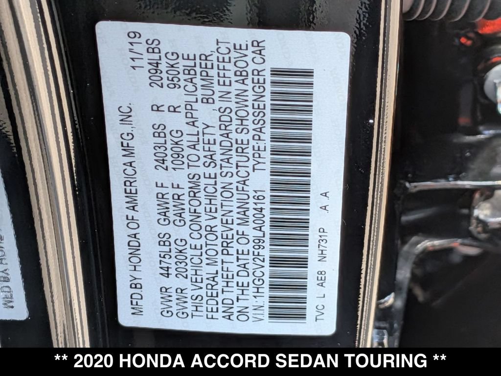Used 2020 Honda Accord Touring image 28