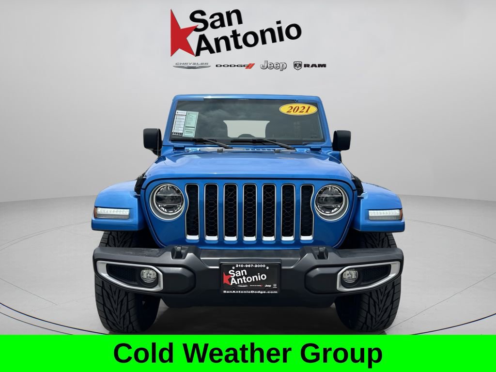 Used 2021 Jeep Wrangler Unlimited Sahara w/ Cold Weather Group AWD/4WD image 3